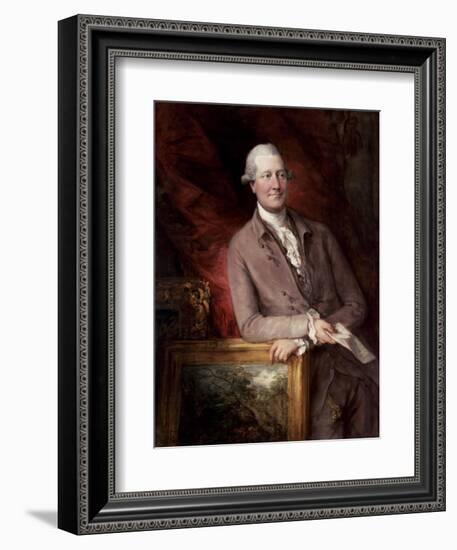 Portrait of James Christie (1730-1803), 1778-Thomas Gainsborough-Framed Giclee Print