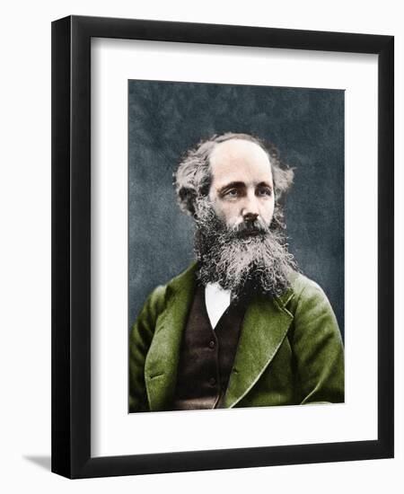 Portrait of James Clerk Maxwell (1831-1879), Scottish physicist-English Photographer-Framed Giclee Print