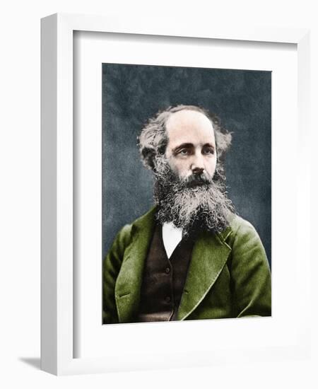 Portrait of James Clerk Maxwell (1831-1879), Scottish physicist-English Photographer-Framed Giclee Print