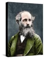 Portrait of James Clerk Maxwell (1831-1879), Scottish physicist-English Photographer-Stretched Canvas