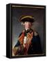 Portrait of James Cook (1728 - 1779), British Navigator around 1766 - 1768.Painting by Joseph Wrigh-Joseph Wright of Derby-Framed Stretched Canvas