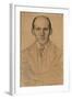 Portrait of James Craig Annan (1864-1946), Photographer, 1902 (W/C and Chalk)-William Strang-Framed Giclee Print