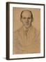 Portrait of James Craig Annan (1864-1946), Photographer, 1902 (W/C and Chalk)-William Strang-Framed Giclee Print