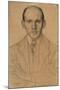 Portrait of James Craig Annan (1864-1946), Photographer, 1902 (W/C and Chalk)-William Strang-Mounted Giclee Print