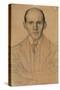 Portrait of James Craig Annan (1864-1946), Photographer, 1902 (W/C and Chalk)-William Strang-Stretched Canvas