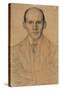 Portrait of James Craig Annan (1864-1946), Photographer, 1902 (W/C and Chalk)-William Strang-Stretched Canvas