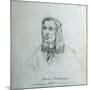 Portrait of James Delaware - a Delaware Indian-Gustav Sohon-Mounted Giclee Print