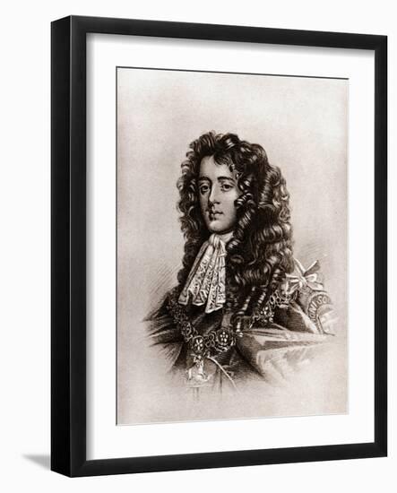 Portrait of James, Duke of Monmouth-null-Framed Giclee Print