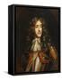 Portrait of James, Duke of York (1633-1701) as Lord High Admiral, Later King James II of England-Henry Gascars-Framed Stretched Canvas