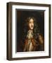 Portrait of James, Duke of York (1633-1701) as Lord High Admiral, Later King James II of England-Henry Gascars-Framed Giclee Print