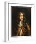 Portrait of James, Duke of York (1633-1701) as Lord High Admiral, Later King James II of England-Henry Gascars-Framed Giclee Print