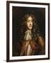 Portrait of James, Duke of York (1633-1701) as Lord High Admiral, Later King James II of England-Henry Gascars-Framed Giclee Print