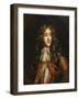 Portrait of James, Duke of York (1633-1701) as Lord High Admiral, Later King James II of England-Henry Gascars-Framed Giclee Print