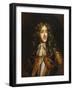 Portrait of James, Duke of York (1633-1701) as Lord High Admiral, Later King James II of England-Henry Gascars-Framed Giclee Print