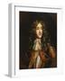 Portrait of James, Duke of York (1633-1701) as Lord High Admiral, Later King James II of England-Henry Gascars-Framed Giclee Print