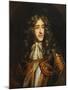 Portrait of James, Duke of York (1633-1701) as Lord High Admiral, Later King James II of England-Henry Gascars-Mounted Giclee Print