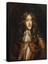 Portrait of James, Duke of York (1633-1701) as Lord High Admiral, Later King James II of England-Henry Gascars-Framed Stretched Canvas