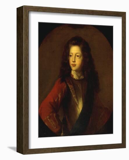 Portrait of James Edward Stuart, the Old Pretender-Francois de Troy-Framed Giclee Print