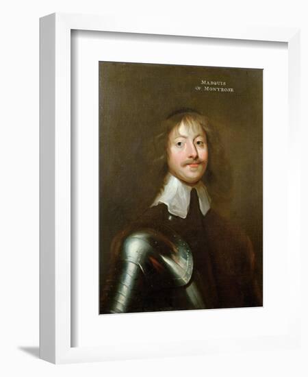 Portrait of James Graham (1612-50) 1st Marquis of Montrose, C.1640-null-Framed Giclee Print