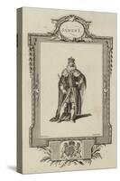 Portrait of James I-Samuel Wale-Stretched Canvas