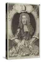 Portrait of James II of England and Ireland-Godfrey Kneller-Stretched Canvas