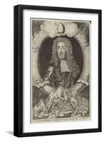 Portrait of James II of England and Ireland-Godfrey Kneller-Framed Giclee Print