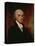 Portrait of James Madison (1751-1836)-George Peter Alexander Healy-Stretched Canvas