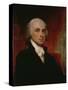 Portrait of James Madison (1751-1836)-George Peter Alexander Healy-Stretched Canvas