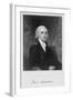 Portrait of James Madison, Engraved by William A. Wilmer-Gilbert Stuart-Framed Giclee Print