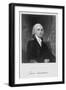 Portrait of James Madison, Engraved by William A. Wilmer-Gilbert Stuart-Framed Giclee Print