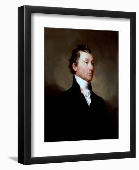 Portrait of James Monroe, c.1819-Samuel Finley Breese Morse-Framed Premium Giclee Print