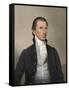 Portrait of James Monroe-null-Framed Stretched Canvas