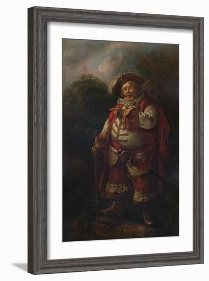 'Portrait of James Quin as Falstaff', 18th century, (1935)-Thomas Gainsborough-Framed Giclee Print