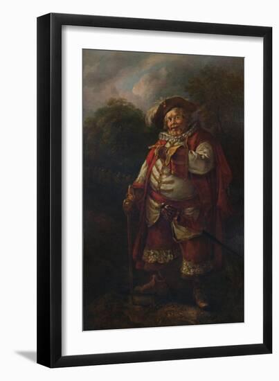 'Portrait of James Quin as Falstaff', 18th century, (1935)-Thomas Gainsborough-Framed Giclee Print