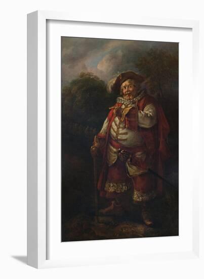 'Portrait of James Quin as Falstaff', 18th century, (1935)-Thomas Gainsborough-Framed Giclee Print