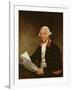 Portrait of James Rivington after a Painting by Gilbert Stuart (1755-1828), 1806-Ezra Ames-Framed Giclee Print