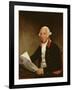 Portrait of James Rivington after a Painting by Gilbert Stuart (1755-1828), 1806-Ezra Ames-Framed Giclee Print