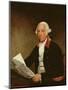 Portrait of James Rivington after a Painting by Gilbert Stuart (1755-1828), 1806-Ezra Ames-Mounted Giclee Print