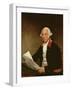 Portrait of James Rivington after a Painting by Gilbert Stuart (1755-1828), 1806-Ezra Ames-Framed Giclee Print