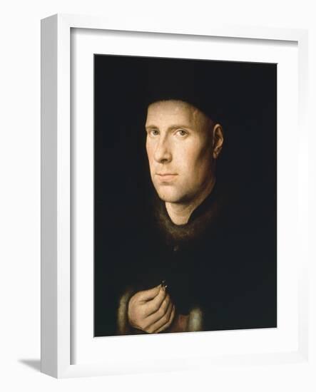 Portrait of Jan De Leeuw, 1390-1441-Jan van Huysum-Framed Giclee Print