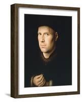 Portrait of Jan De Leeuw, 1390-1441-Jan van Huysum-Framed Premium Giclee Print