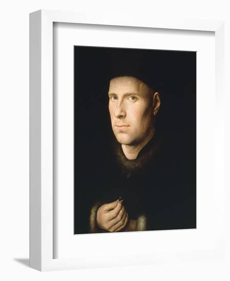 Portrait of Jan De Leeuw, 1390-1441-Jan van Huysum-Framed Giclee Print