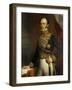 Portrait of Jan Jacob Rochussen, Governor-General of the Dutch East Indies-Nicolaas Pieneman-Framed Art Print