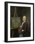 Portrait of Jan Ten Compe, Painter and Art Dealer in Amsterdam-Tibout Regters-Framed Art Print