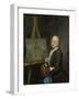 Portrait of Jan Ten Compe, Painter and Art Dealer in Amsterdam-Tibout Regters-Framed Art Print