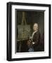 Portrait of Jan Ten Compe, Painter and Art Dealer in Amsterdam-Tibout Regters-Framed Art Print