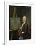 Portrait of Jan Ten Compe, Painter and Art Dealer in Amsterdam-Tibout Regters-Framed Art Print