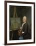 Portrait of Jan Ten Compe, Painter and Art Dealer in Amsterdam-Tibout Regters-Framed Art Print