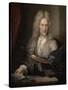 Portrait of Jan Van Huysum-Arnold Boonen-Stretched Canvas