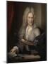 Portrait of Jan Van Huysum-Arnold Boonen-Mounted Art Print